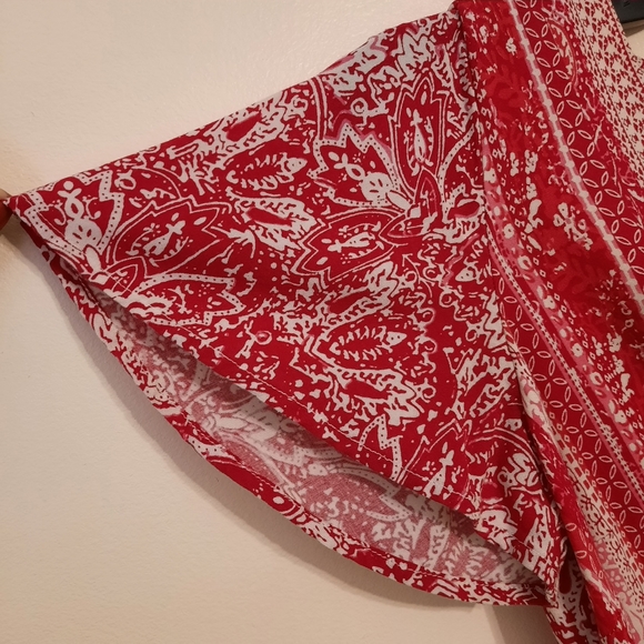 Francesca's rand pink floral paisley dress - Picture 5 of 6